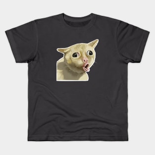 Coughing cat (Ueu) Kids T-Shirt